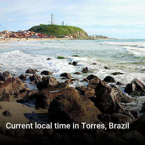 Current local time in Torres, Brazil
