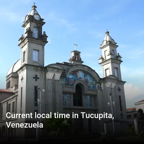 Current local time in Tucupita, Venezuela
