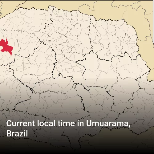 Current local time in Umuarama, Brazil