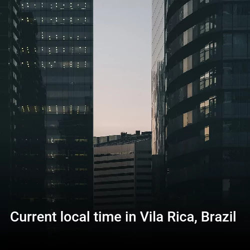 Current local time in Vila Rica, Brazil