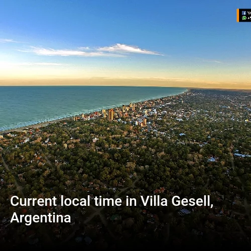 Current local time in Villa Gesell, Argentina