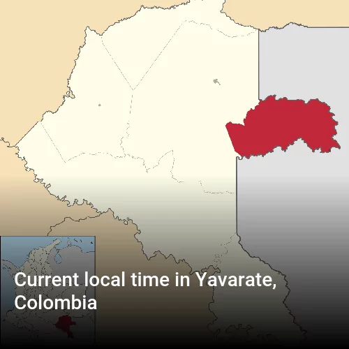 Current local time in Yavarate, Colombia