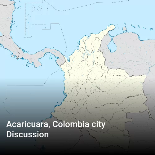 Acaricuara, Colombia city Discussion