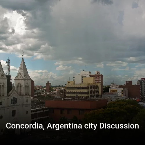 Concordia, Argentina city Discussion