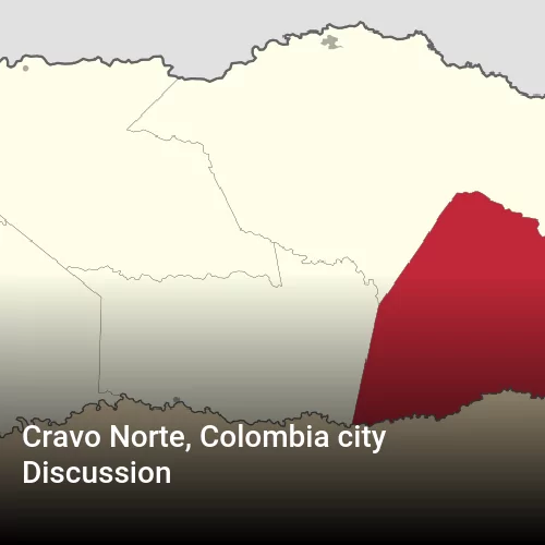 Cravo Norte, Colombia city Discussion