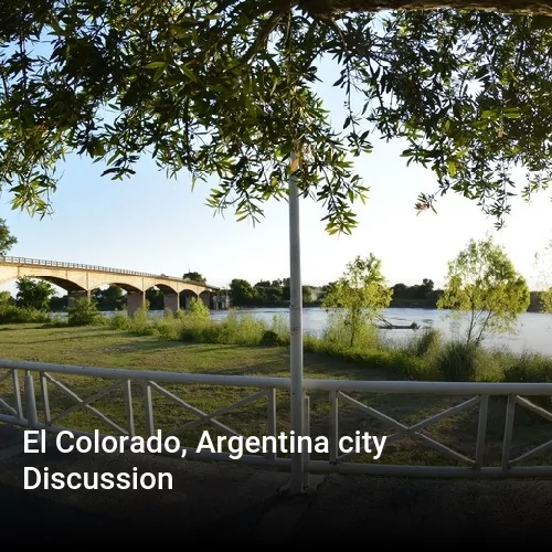 El Colorado, Argentina city Discussion