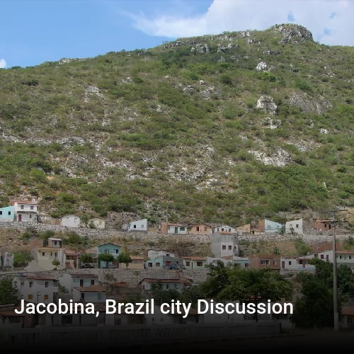 Jacobina, Brazil city Discussion