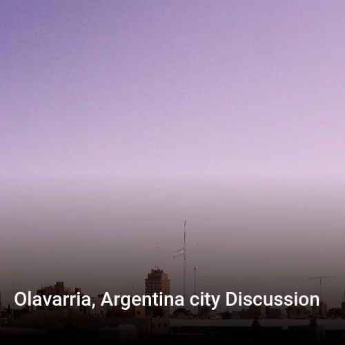 Olavarria, Argentina city Discussion