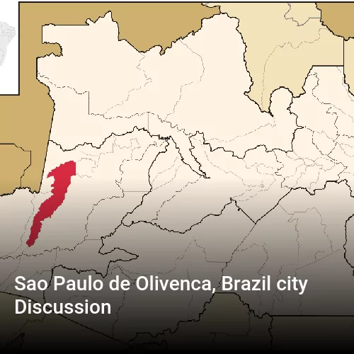 Sao Paulo de Olivenca, Brazil city Discussion
