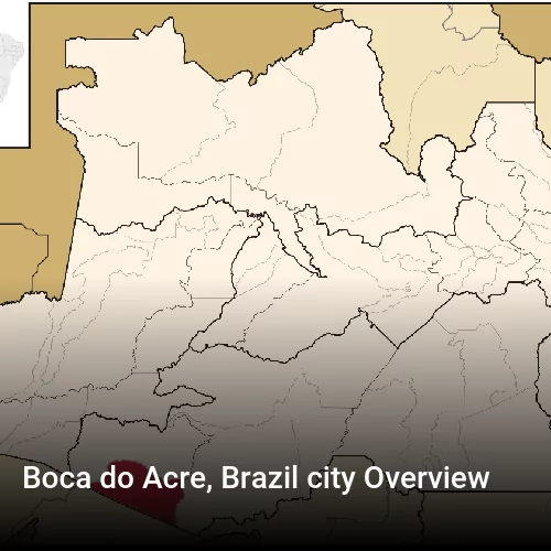 Boca do Acre, Brazil city Overview