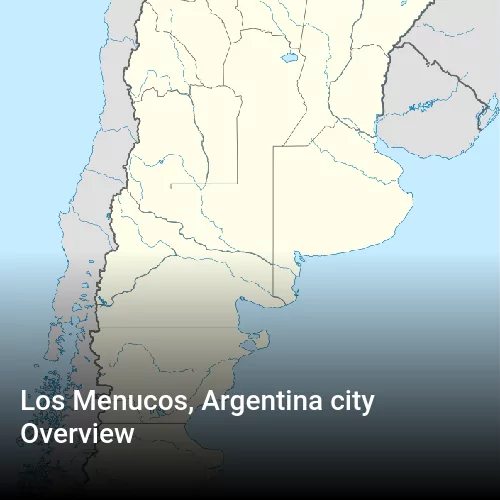Los Menucos, Argentina city Overview