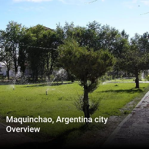 Maquinchao, Argentina city Overview
