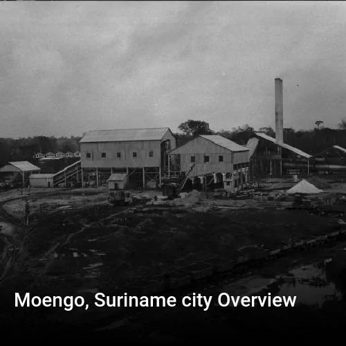 Moengo, Suriname city Overview