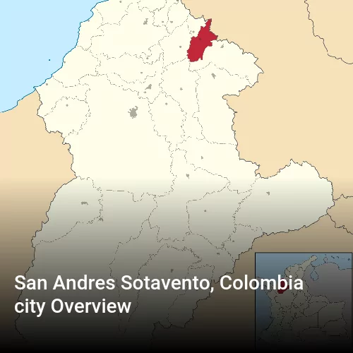 San Andres Sotavento, Colombia city Overview