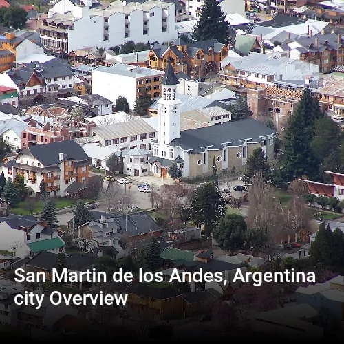 San Martin de los Andes, Argentina city Overview