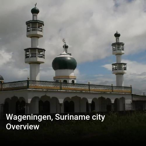 Wageningen, Suriname city Overview